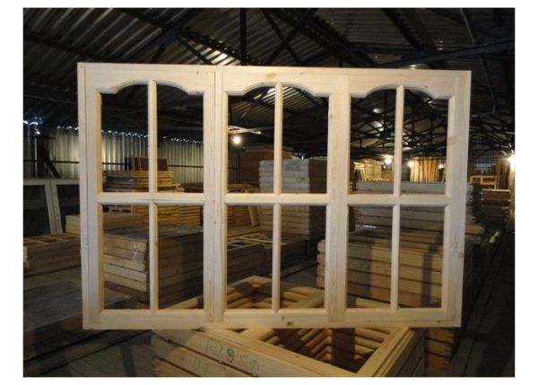 Верандная арочная рама 120х150 ( окно под заказ)