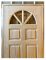 Дверь с полуаркой